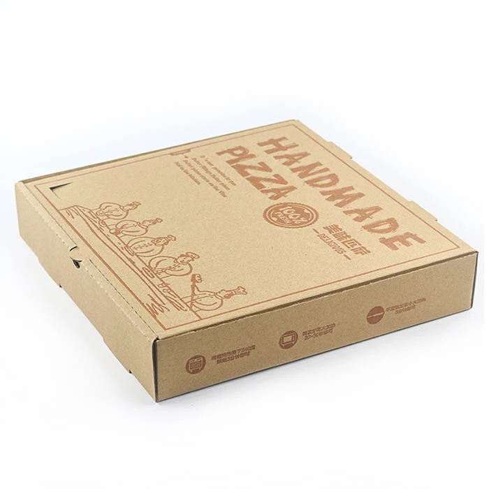 Cấp thực phẩm Logo tùy chỉnh Hộp bánh pizza sang trọng