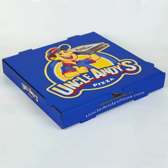 Bán buôn Nhà cung cấp tùy chỉnh Thiết kế Bao bì In thùng carton Bao bì Hộp Pizza giá rẻ
