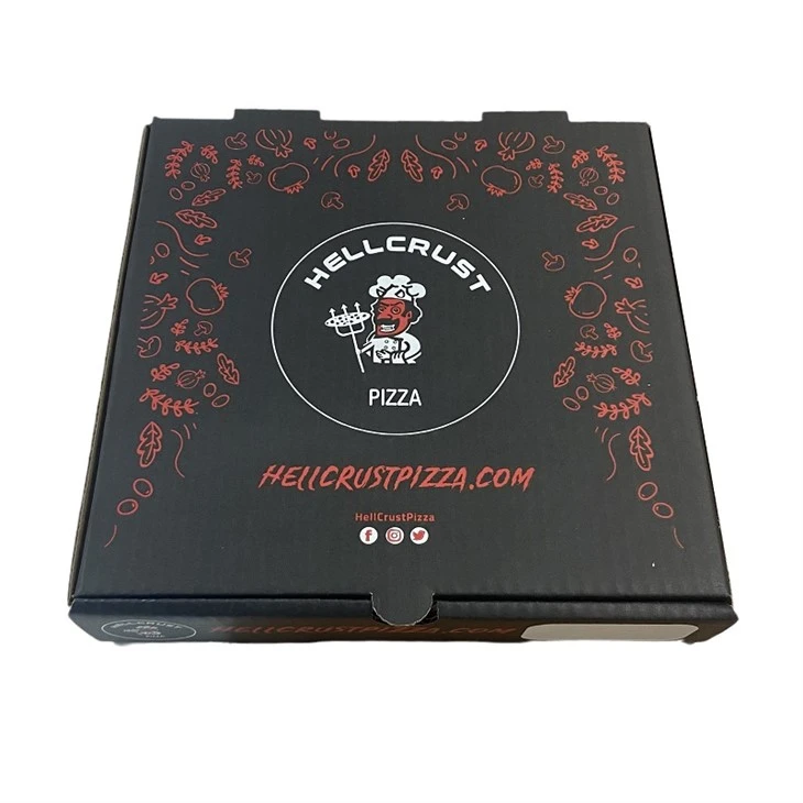 Hộp bánh pizza giao hàng sang trọng được cá nhân hóa